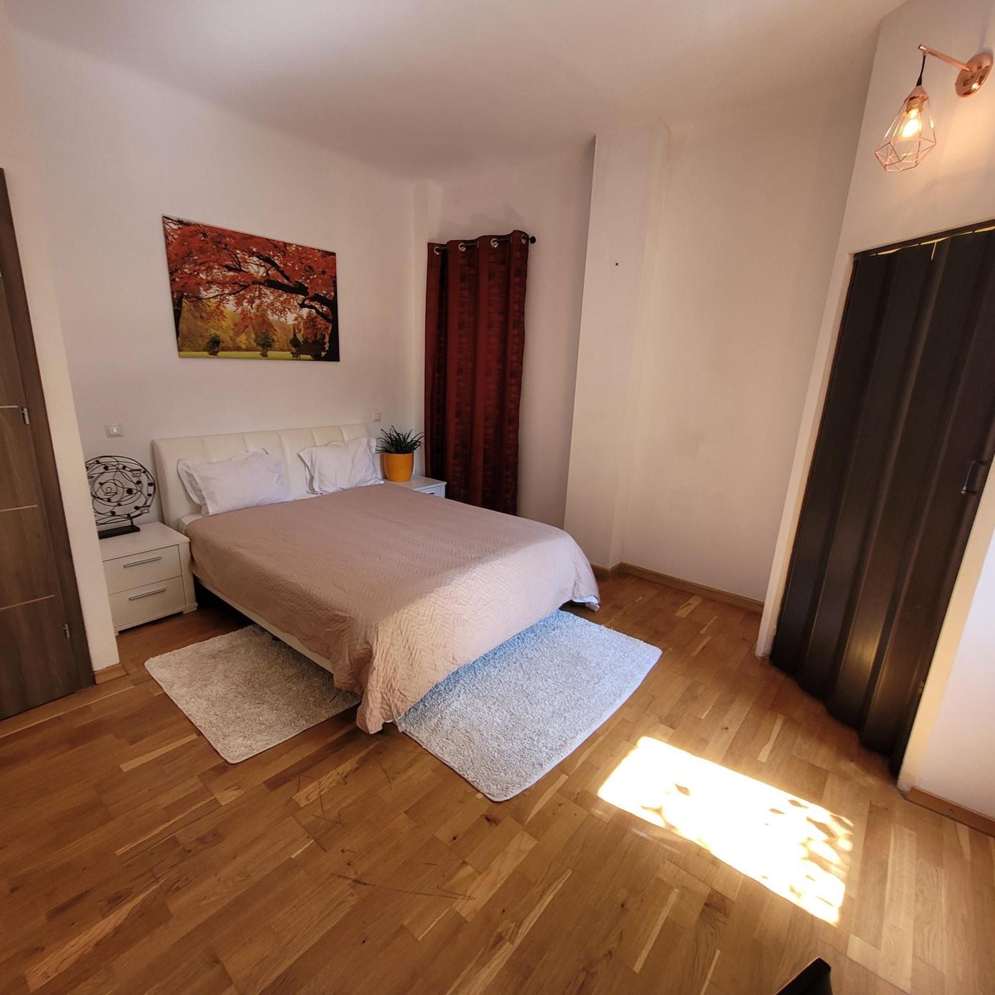 Anastasia Balcescu Apart 4 Self Check In Code From 2Pm Kitchen And Bedroom Bucharest Exterior photo